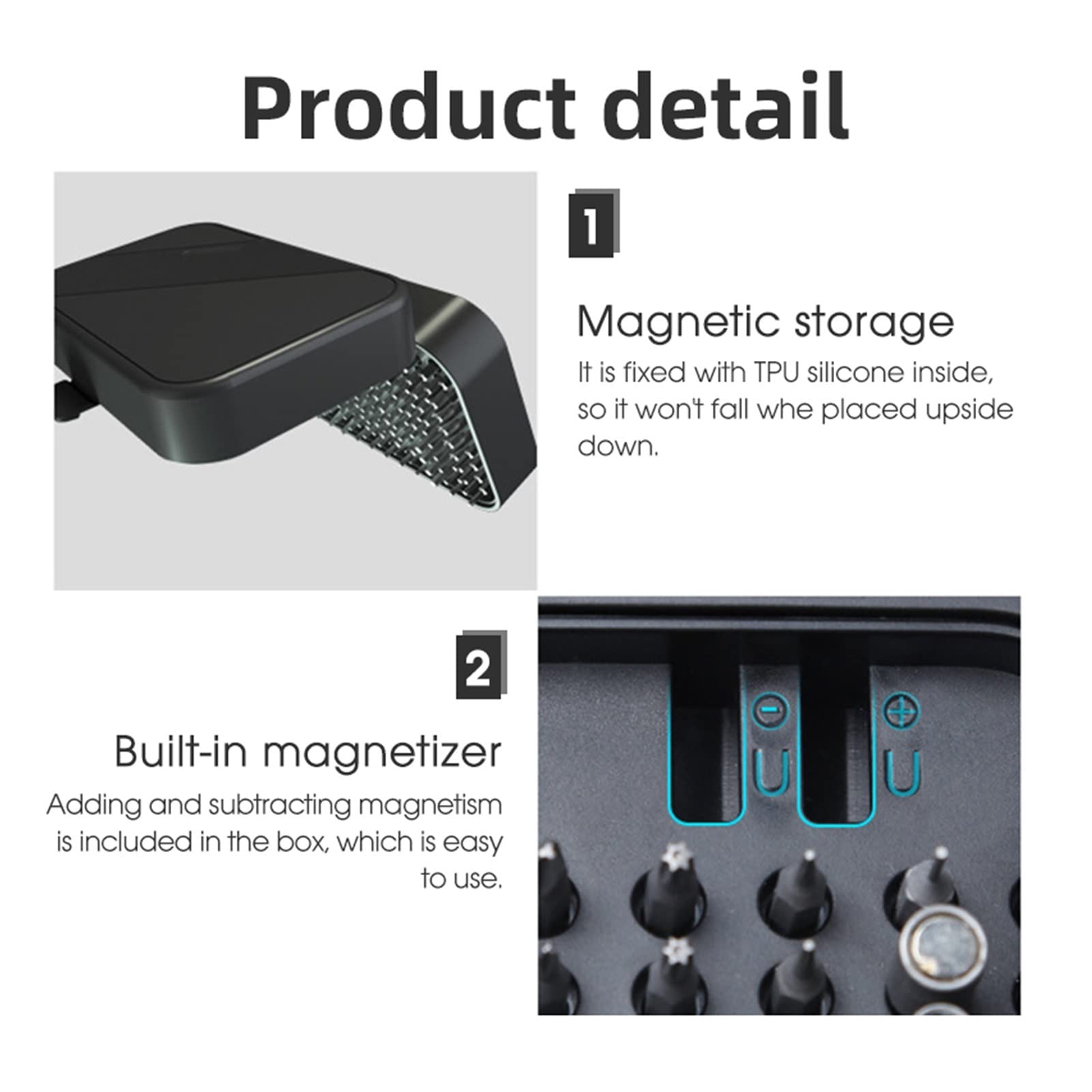 Generic Zestaw wkrętaków precyzyjnych 130/45 w 1 zestaw wkrętaków telefon komórkowy narzędzie do naprawy laptopa wkrętak magnetyczny wielofunkcyjne narzędzie kombinowane(130 Black)