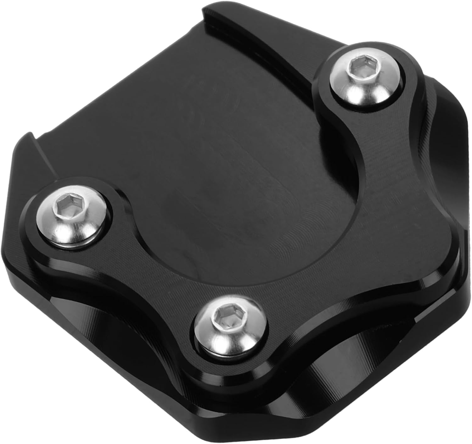 Motorcycle Kickstand Pad Foot Side Stand Extension Enhanced Stability Base for Models