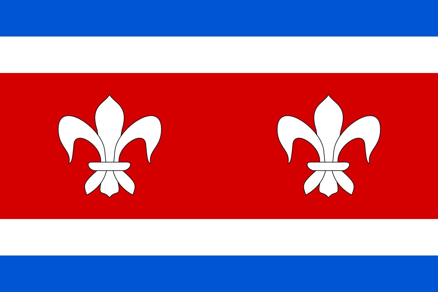 Drapeau Zdice grand format idéal pour décorer une salle des fêtes ou un événement culturel