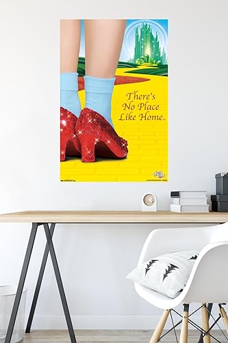 Miniatura 5 de Trends International The Wizard Of Oz - Póster de pared con texto en inglés «No Place Like Home», 34 pulgadas de largo x 22.4 pulgadas de ancho,