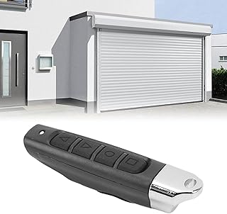 Keychain Garage Door Opener, 4PCS Cloning Remote Control Key Fob 433MHz 4 Channel Electric Garage Door Remote Control for Automobile