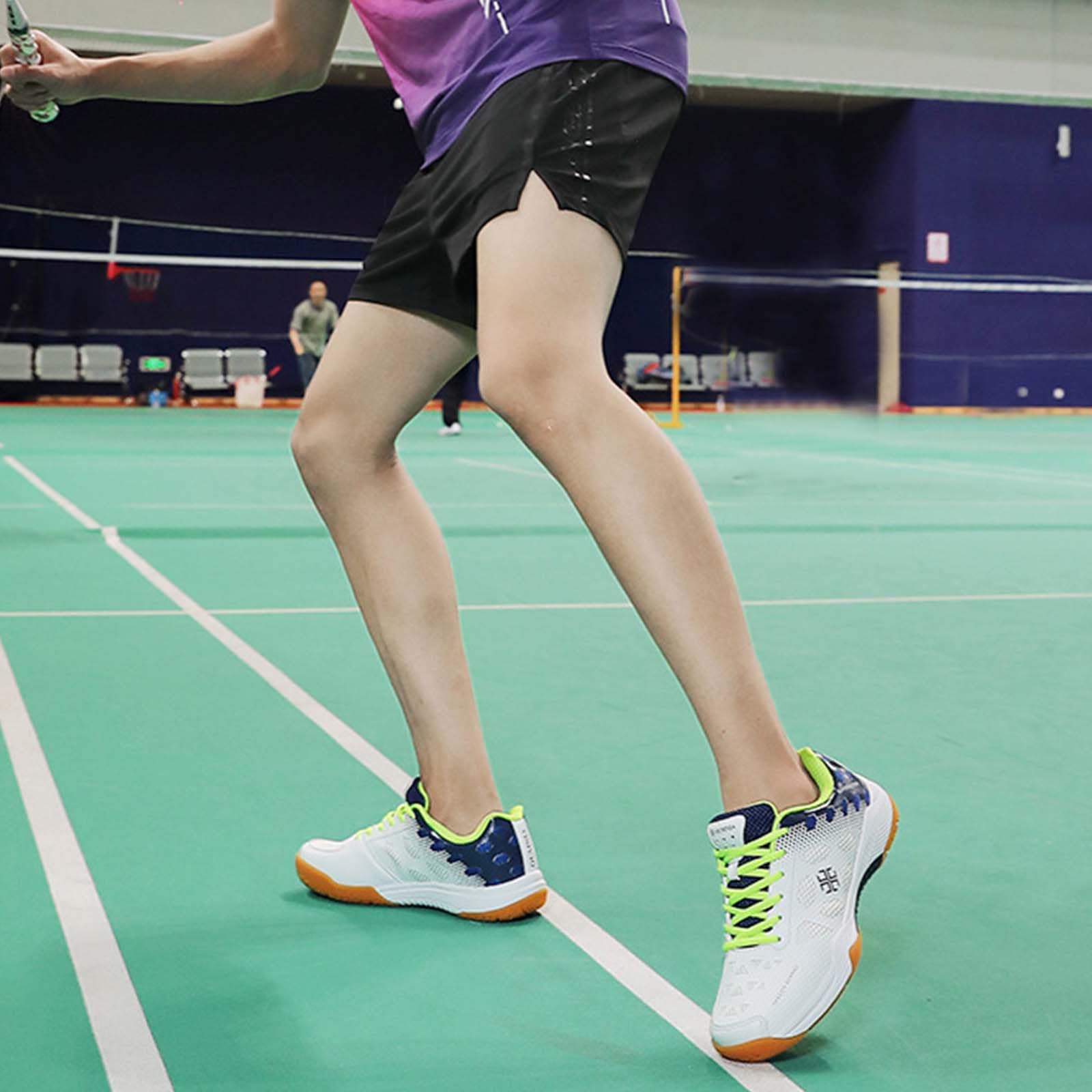 Zapatillas de Pickleball para Hombre, Informales de bádminton, Ligeras, para Entrenamiento en cancha de Interior, raquetbol, ​​Squash, Tenis, Calzado Deportivo