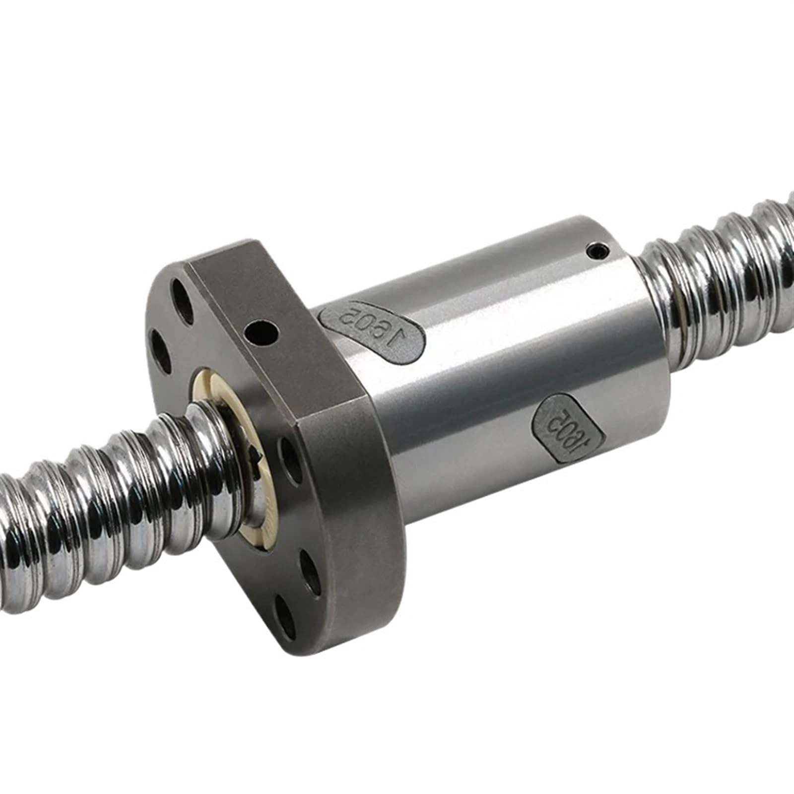 Husillo de bolas CNC de movimiento lineal SFU1605 Husillo de bolas de 100-550 mm Husillo de bolas de una sola tuerca S55C Husillo liso Producto(150mm)