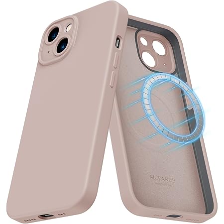 MCFANCE Silicone Magnetic For IPhone 13 Pro Max Case, Compatible With MagSafe, Full Camera Protection Soft Anti-Scratch Microfiber Lining For IPhone - View #3