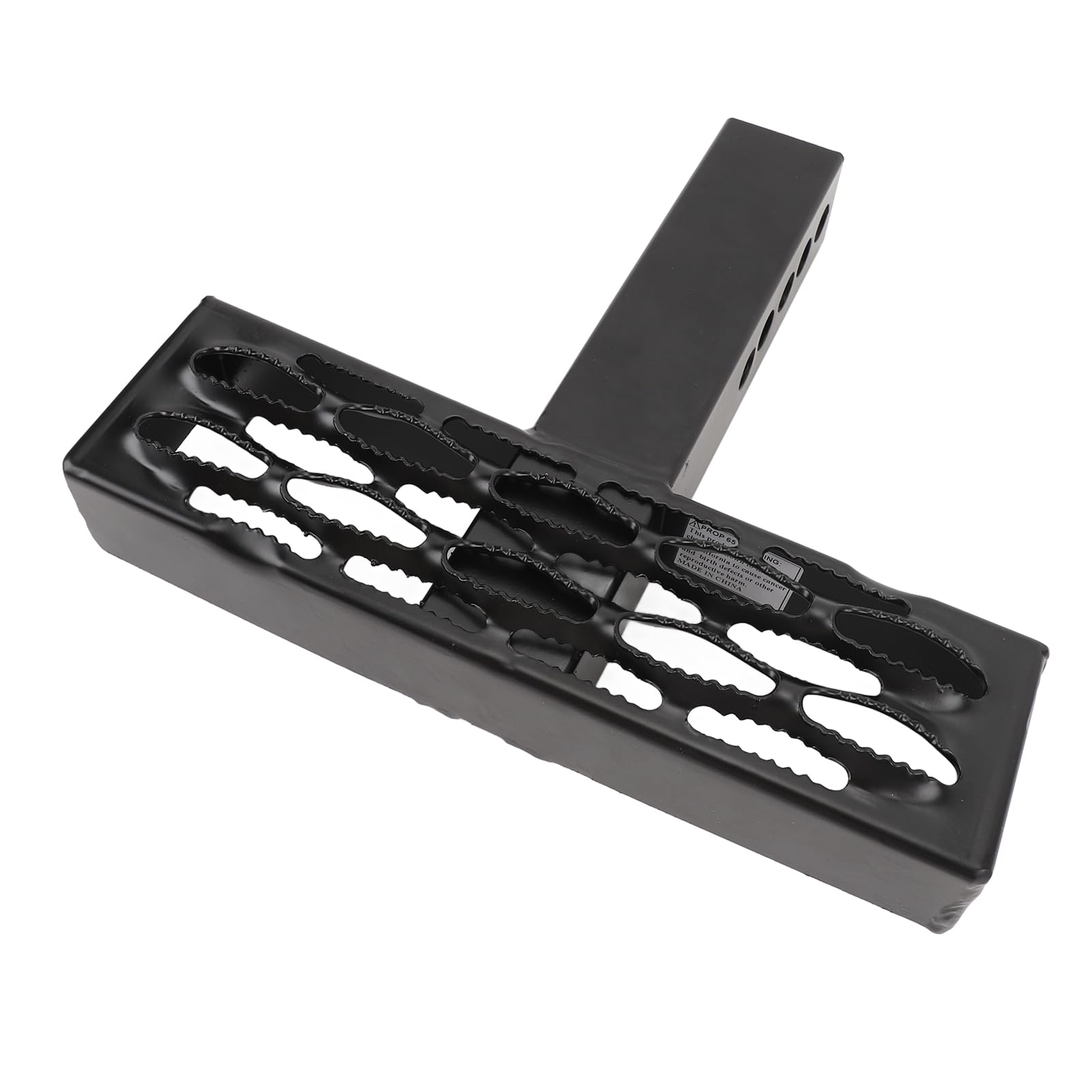 Hitch Step Wytrzymałość 600 Funtów Obciążenie 2 -calowe Odbiornik Krok z 5/8 -calową szpilką do Ciężarówki Samochodowej Van RV Black Solidne Stalowe Konstrukcja