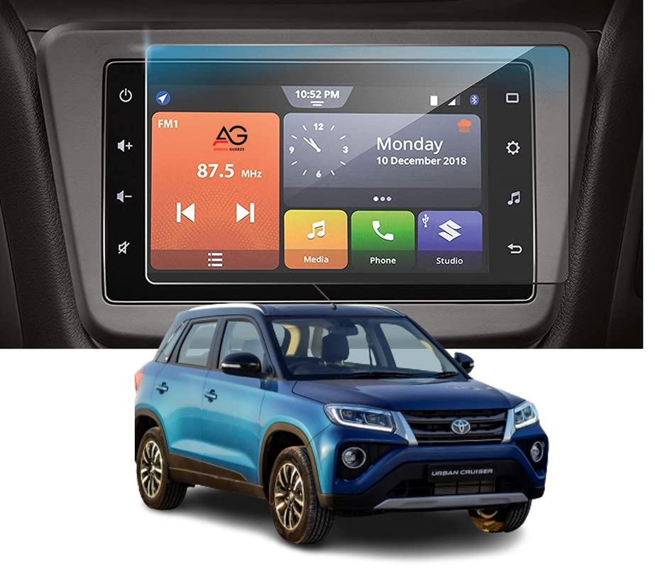 Andeal Guards Screen Protector Compatible With TOYOTA URBAN CRUISER High AT (7 Inch) GPS Infotainment System Accessories (Glossy Finish) Pack of 1- With Installation Kit (B0C15L4279) Amazon Price History, Amazon Price Tracker