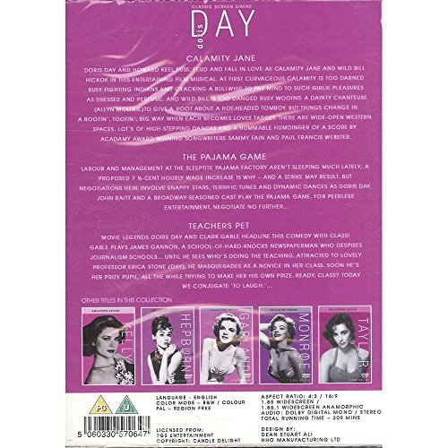 Doris Day en Classic Screen Sirens colección de cine clásico en DVD 2