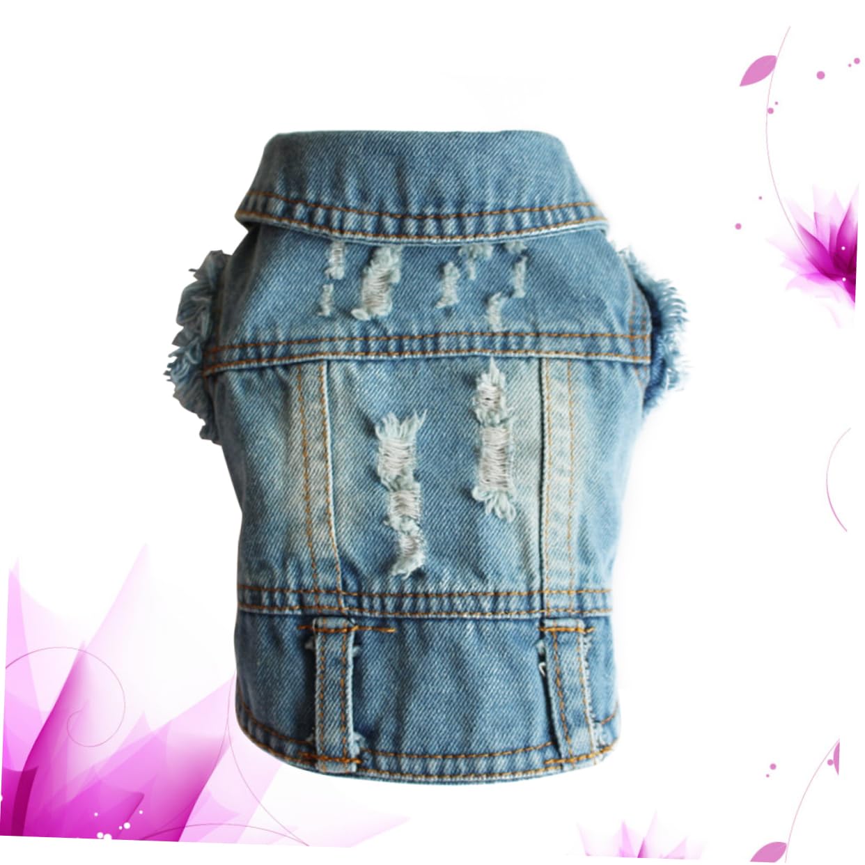 BESPORTBLE 3 Pz gilet di jeans vestiti per cani abbigliamento per animali domestici vestito invernale canotta giacca per cani da compagnia giubbotti per cani in denim animale domestico Veste