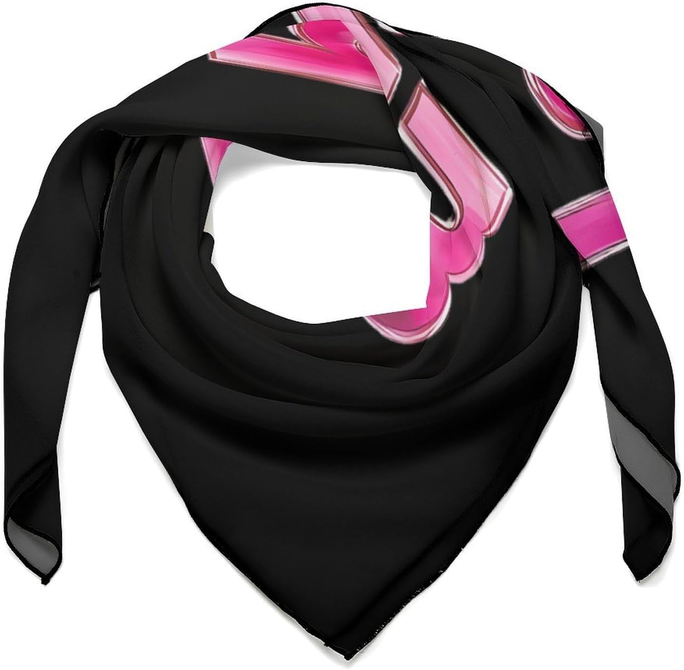 I'm Very Busy Like Silk Bandanas Womens Head Scarf 27 Inch Hair Scarves Funny Printed