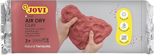 Miniatura 3 de Jovi Arcilla de modelado Air Dry, 2.2 lb. Terracota, no mancha, perfecta para proyectos de arte y manualidades