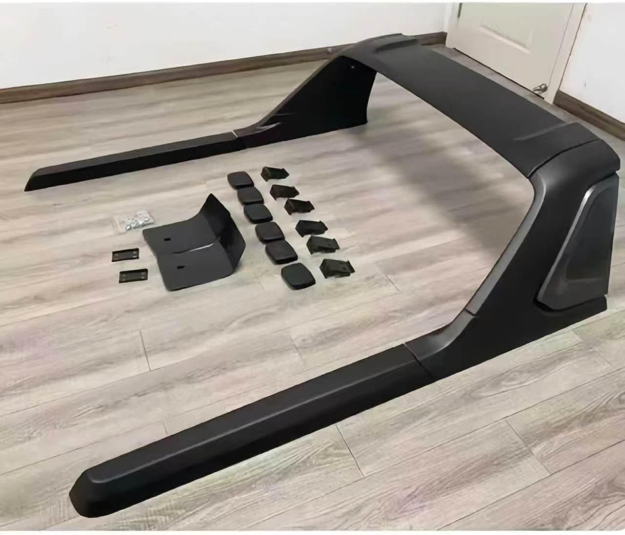 Roll Bar Chase Rack Pickup Chase Rack Bed Bar Sports Bar Fits for Hilux Revo 2016-2026 ABS Plastic Glossy Black