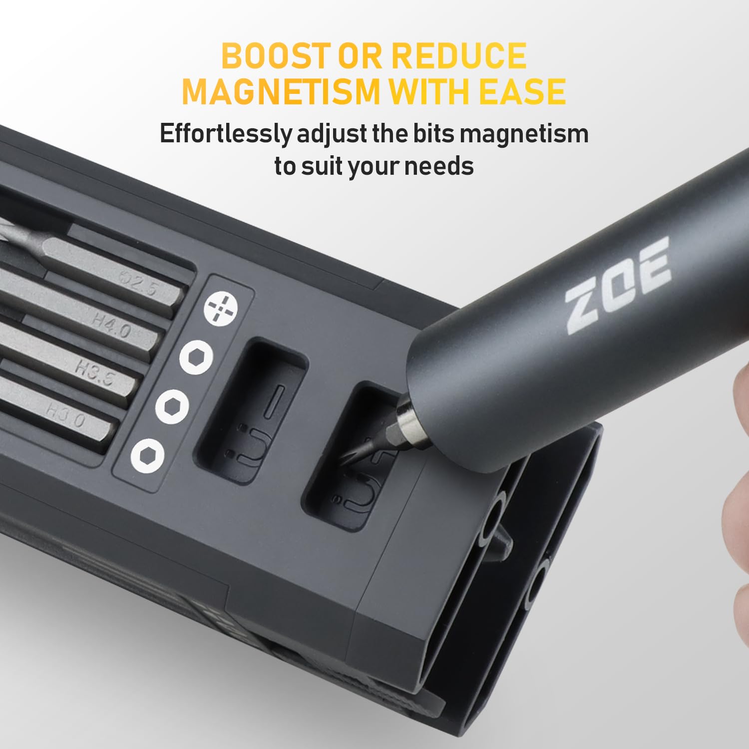 ZOE Mini Electric Screwdriver Set - 50-in-1 -8