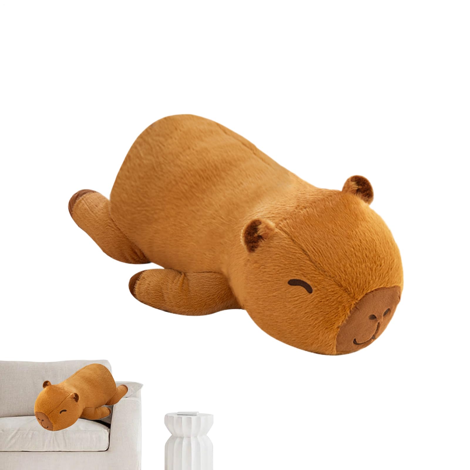 Generico Hängendes Tier - 60 cm / 23,6 Zoll, Highland-Geschenke, Plüschpuppen-Heimdekorationen Für Kinder, Mädchen Und Jungen Mit Gutem