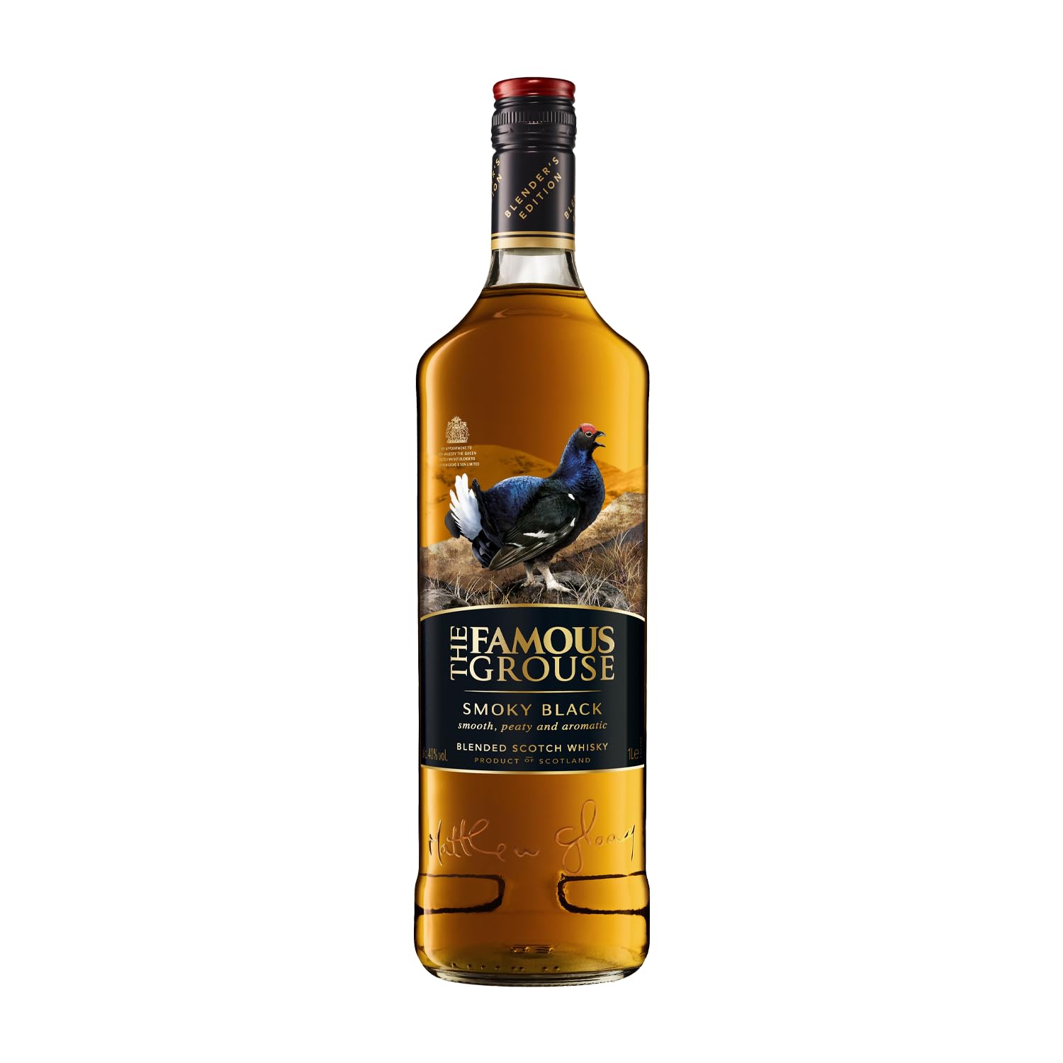 The Famous Grouse Smoky Black Blended Scotch Whisky, 70 cl