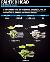 Vista 2 de War Eagle Señuelo de pesca Spinnerbait de cabeza pintada