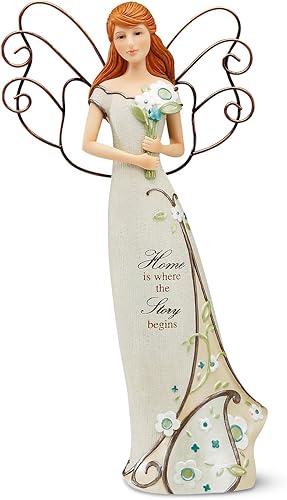 Pavilion Gift Company Home Angel Figurine, 6.75 in