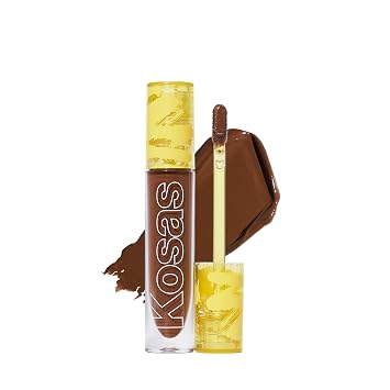 Kosas Revealer Concealer Medium Coverage Hydrating Under Eye & Face Concealer with Hyaluronic Acid, Tone 10 W
