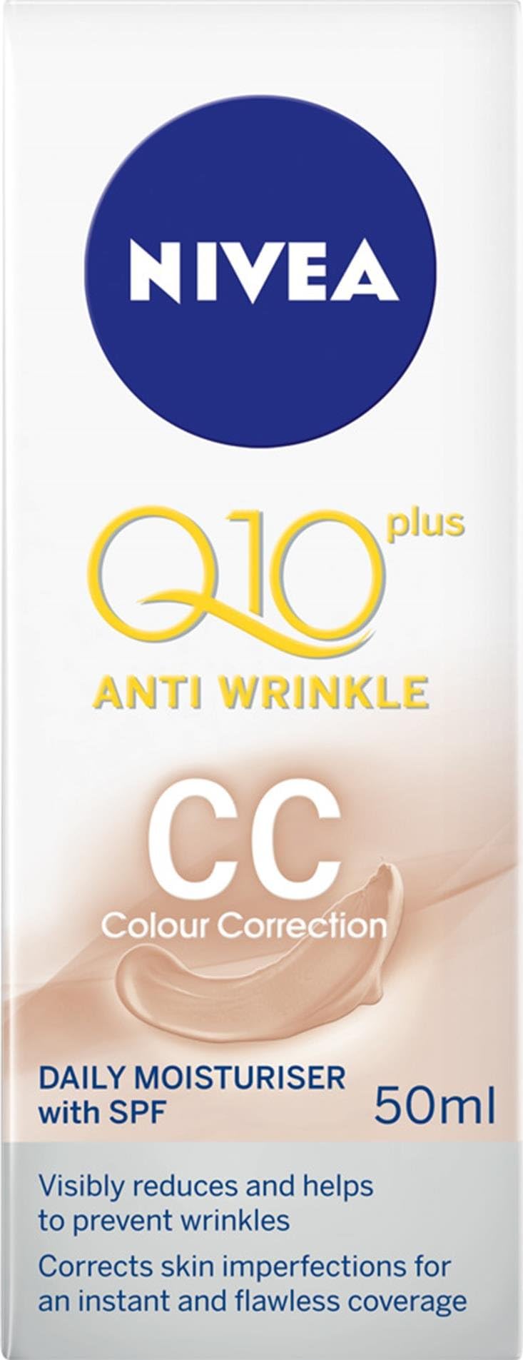 Q10 Plus by Nivea Anti-Wrinkle CC Cream SPF15 50ml
