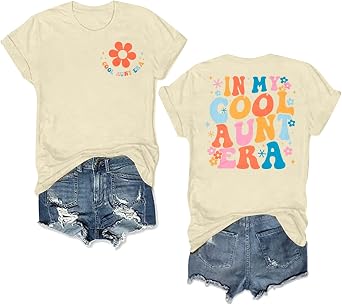 MYHALF Mimi Shirts Women Grandma Shirt Cute Gigi Life Tshirt Mimi Letter Print Short Sleeve Clothes