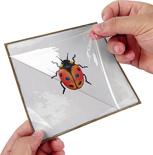 Miniatura 3 de Alwayspon Vinilo adhesivo despegable y autoadhesivo, adhesivo de pared para azulejos de salpicaduras para cocina y baño, 15x15cm6x6pulgadas 10