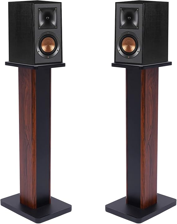 Gdrasuya10 28" Bookshelf Speaker Stands Pair Surround Sound