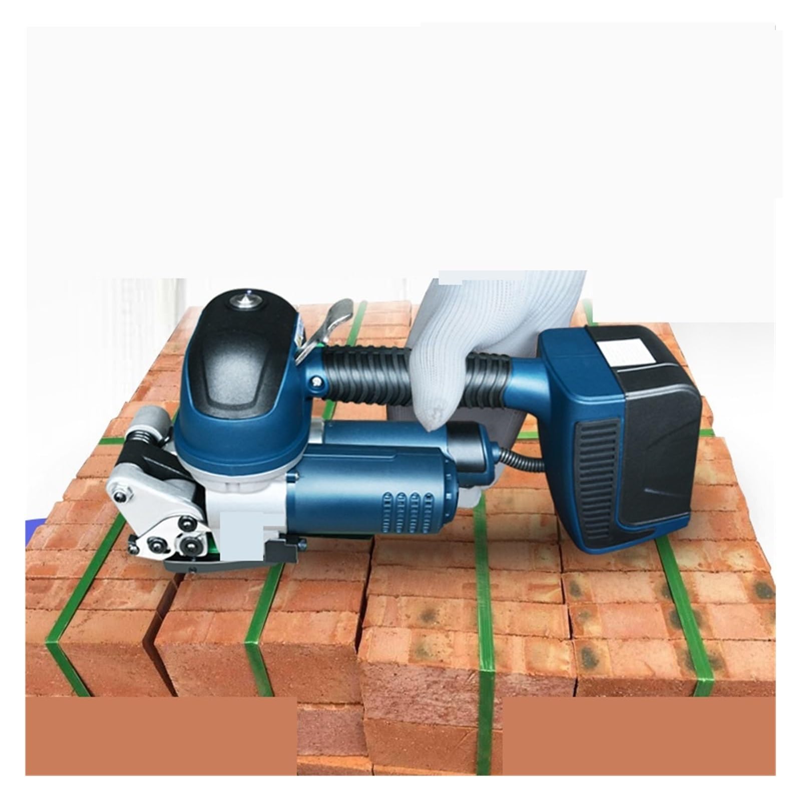 UMJIGF Electric Strapping Machine Portable Electric Plastic Steel Belt Baler PP Belt Baler Red Brick Baler Full Automatic,DD25