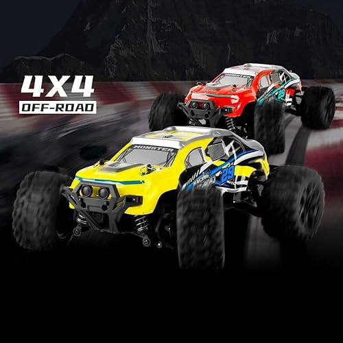 Miniatura 2 de Autos RC de alta velocidad a escala 118, auto de control remoto todo terreno para adultos y niños, camión RC todoterreno 4x4, camión RC de escalada