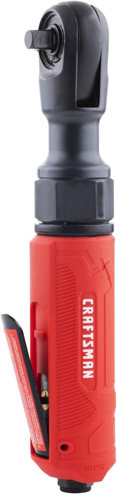 CraftsmanCMXPTSG1007NB 3/8-inch Air Ratchet Wrench, Red