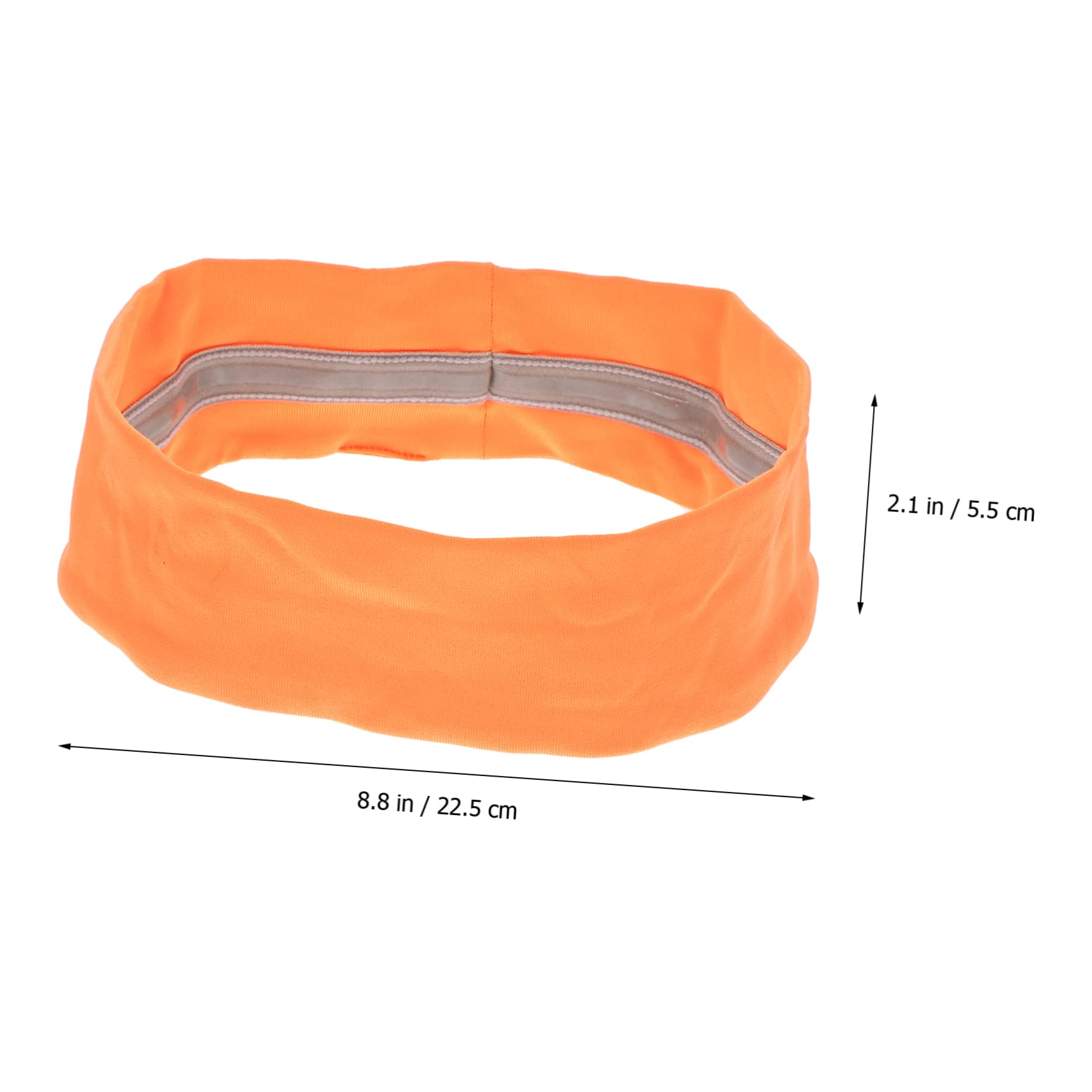 Kisangel 6 Diademas Deportivas Que Absorben La Humedad Diademas De Limpieza Facial Diademas De Entrenamiento Diadema Antideslizante Envoltura para La Cabeza Gimnasio Sudor Yoga