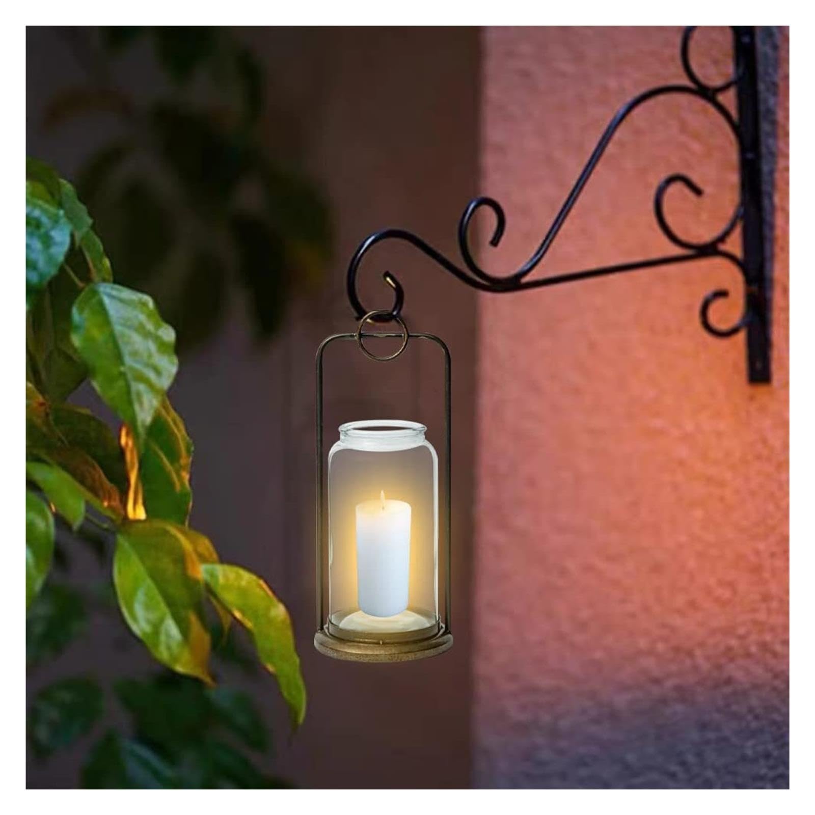 Kerzenständer Hängende Laternen mit klarem Glas for Hochzeiten Wohnaccessoires