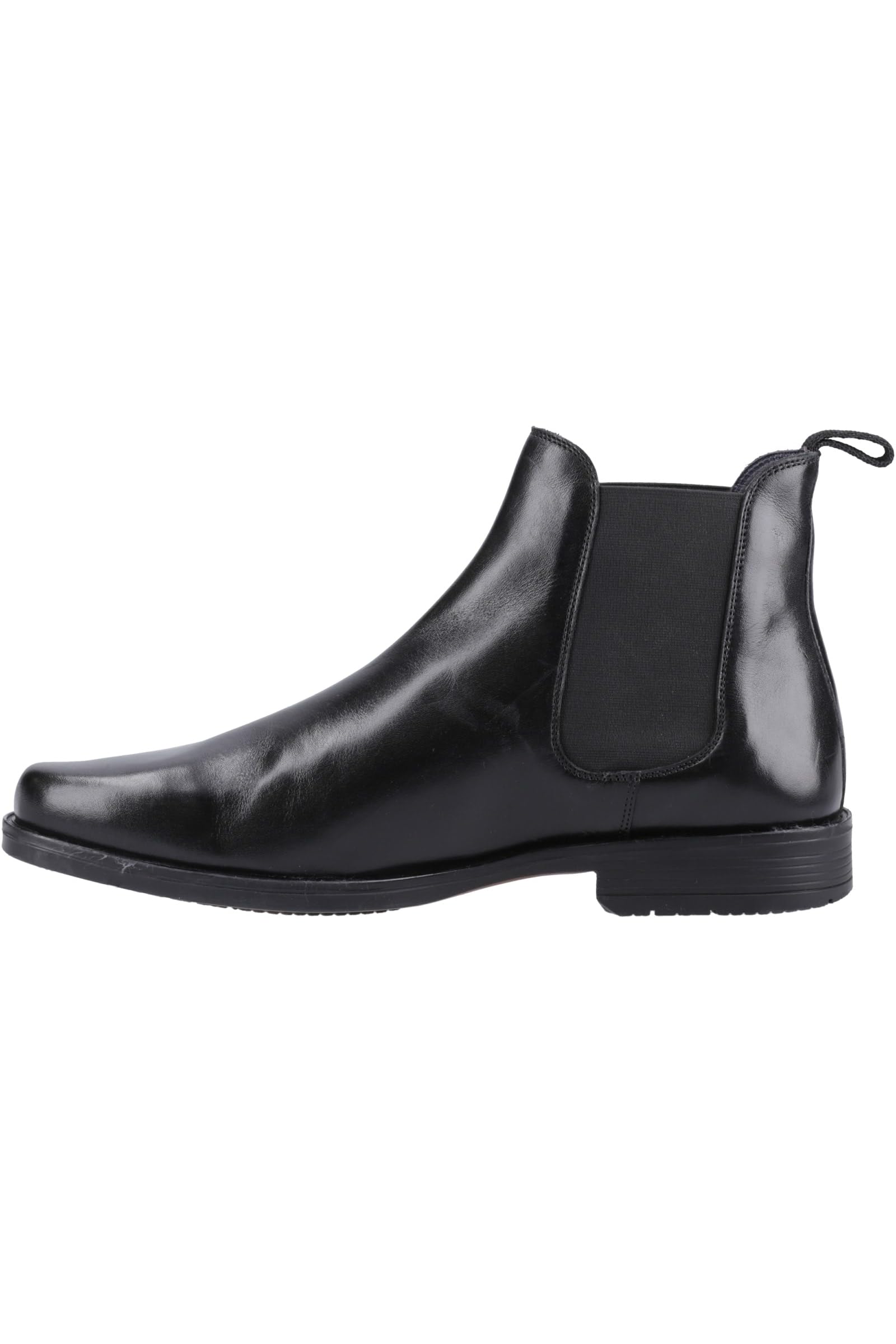 Hush Puppies Men's Black Brennan Chelsea Boots Colour: : Size 10