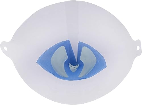 Miniatura 3 de ABN Embudo de malla de colador de pintura, 190 micrones, 250 unidades, filtros desechables, coladores de malla azul cono, embudo de aceite para