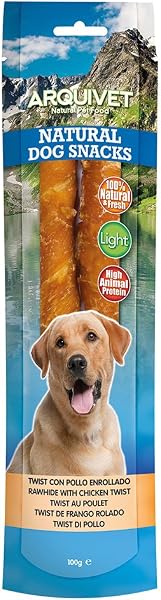 Arquivet Twist de Poulet roulé, 24 cm, 350 g (Lot de 1)