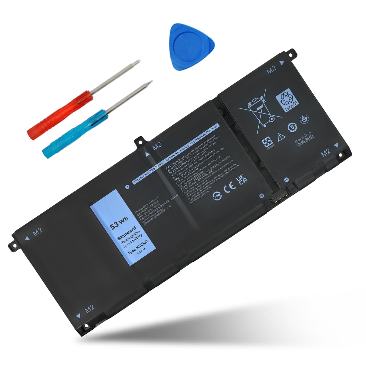 53WH H5CKD Laptop Battery Compatible with Dell Latitude 3410 3510