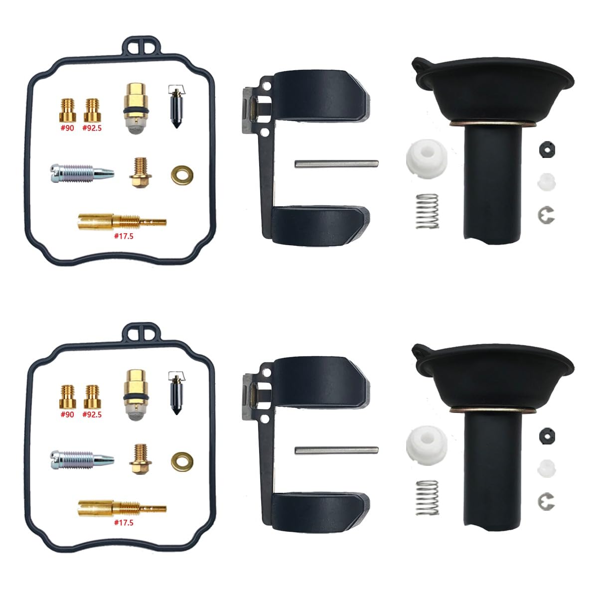 Kit réparation carburateur complet laiton nitrile pour carb BS26