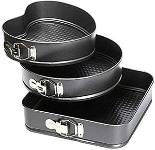 Mini Cake Mould Set of 3 – Non-Stick Bakeware for Muffins, Cupcakes, and Desserts, Durable and Reusable, Even Heat Distribution, Easy to Clean, Perfect for Home Baking and Parties
