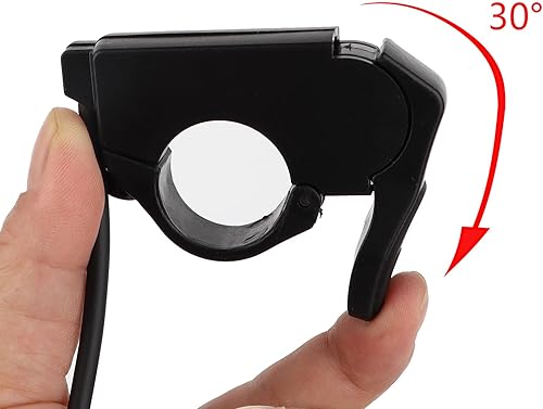 Miniatura 4 de LGEGE Acelerador de pulgar para BAFANG Kit de motor  Acelerador de velocidad de dedo compatible con bicicleta eléctrica BAFANG Mid Drive, enchufe