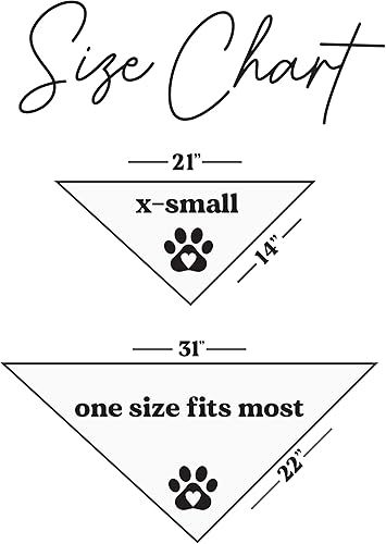 Miniatura 3 de Bandana para perro con texto en inglés We Love You Baby AnnouncementReveal de género, color rosa o azul (blanco, XS 824)