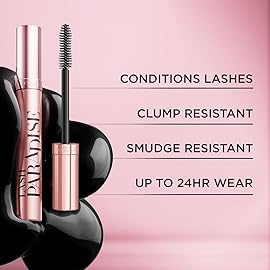 L\'Oral Paris Voluminous Mascara, Voluptuous Volume, Intense Length, Feathery Soft Lashes, No Flaking - Pack of 2