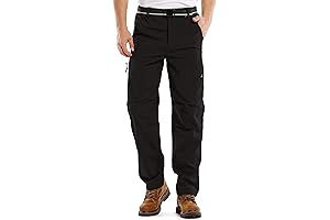 Warm and Waterproof Hiking Pants for Men