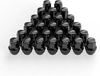 14x1.5 Lug Nuts 24pcs for 2015-2023 F150/Expedition, M14x1.5 OEM Factory 21mm Hex Black Large One-Piece Wheel Lug nut for 2016-2018 Lincoln MKX