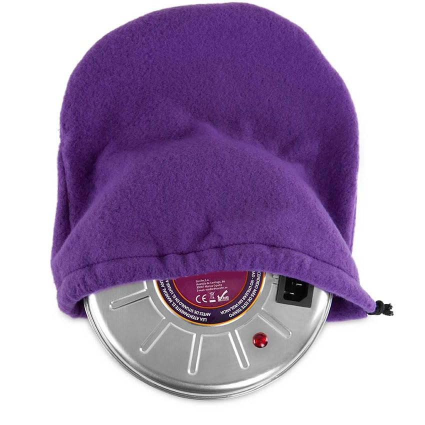 Calienta camas eléctrico 850W, temperatura regulable, ideal para invierno y alivio de dolores musculares.