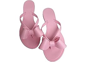 Women's Lemon Jelly Bow Lemon Sandals