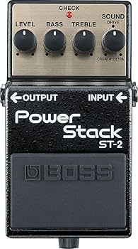 Amazon.com: BOSS ST-2 Power Stack Guitar Pedal (ST-2), Black