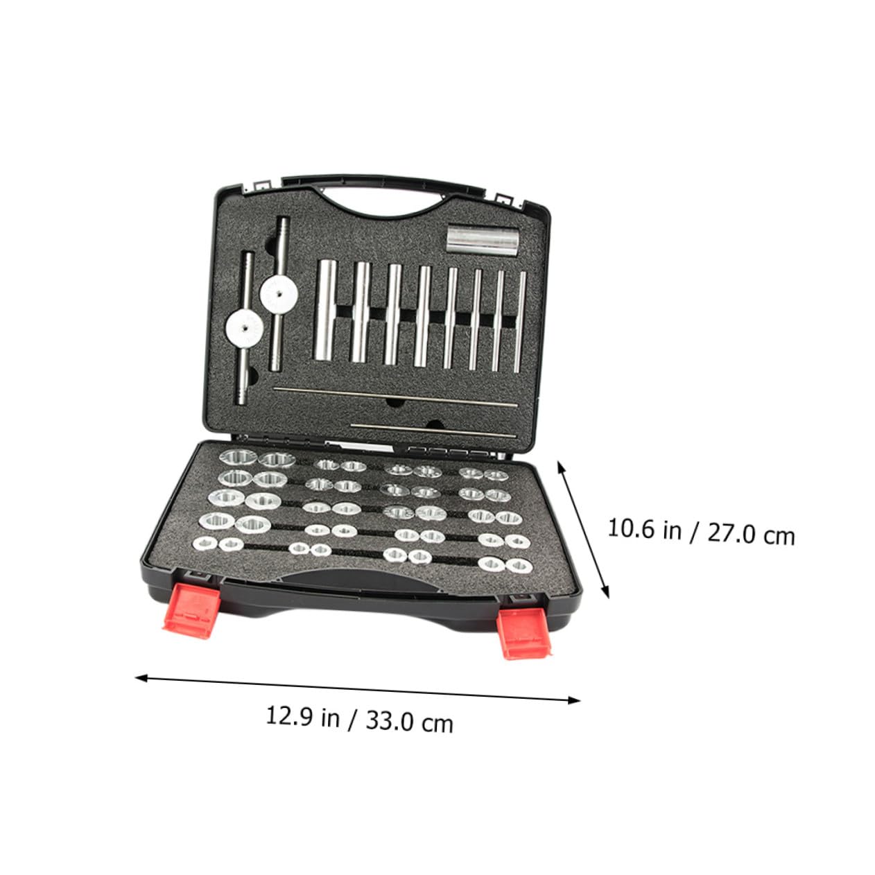 YARNOW Juego de Prensa de Rodamientos de Bicicleta 1 Set Negro