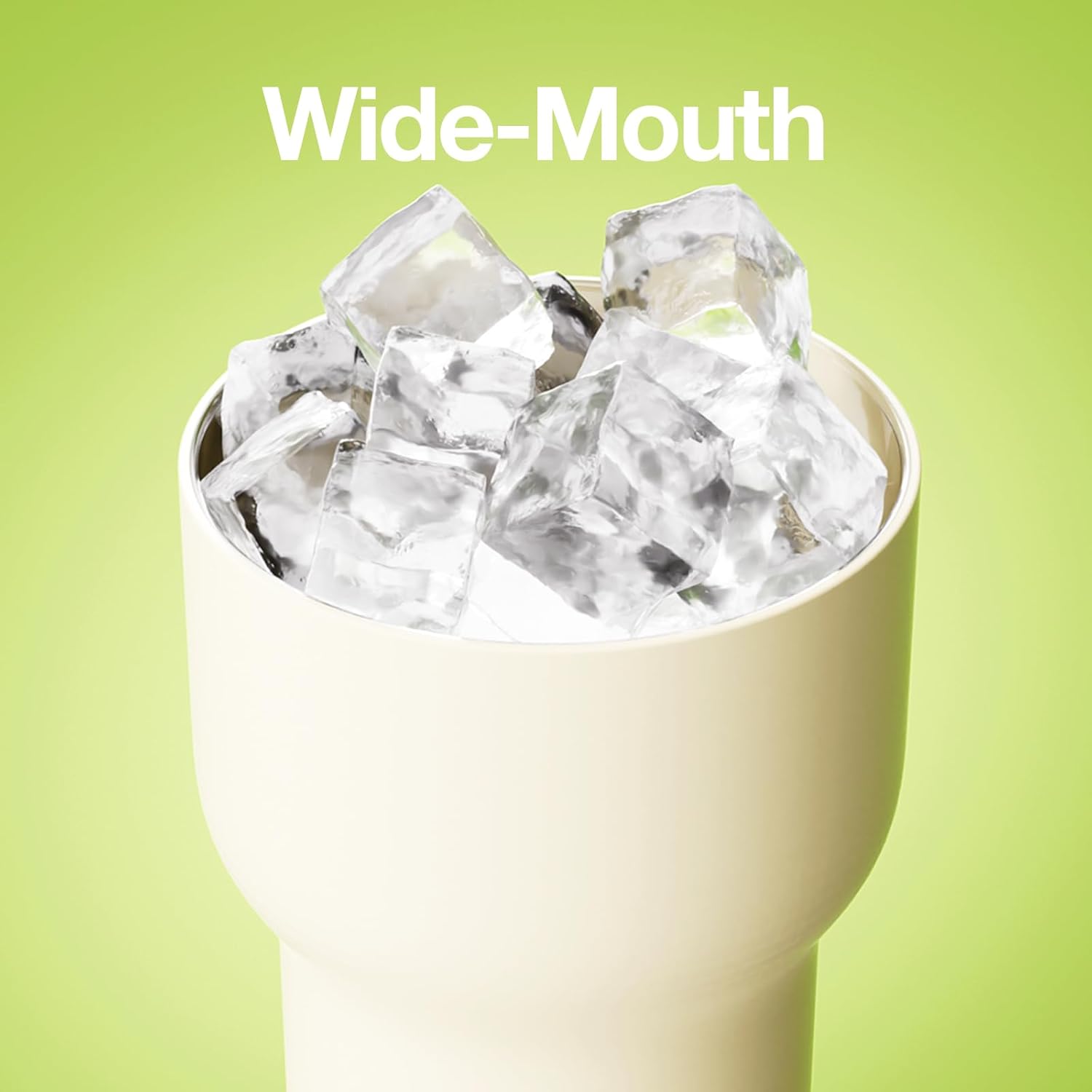 CHAKO LAB Insulated Stainless Steel Water Bottle | Dual-layer tumbler with Glass Linner and Stainsteel Linner | BPA-Free Leak Proof Thermos | 20oz Bottle with Two Straw | White & Blue - Image 5