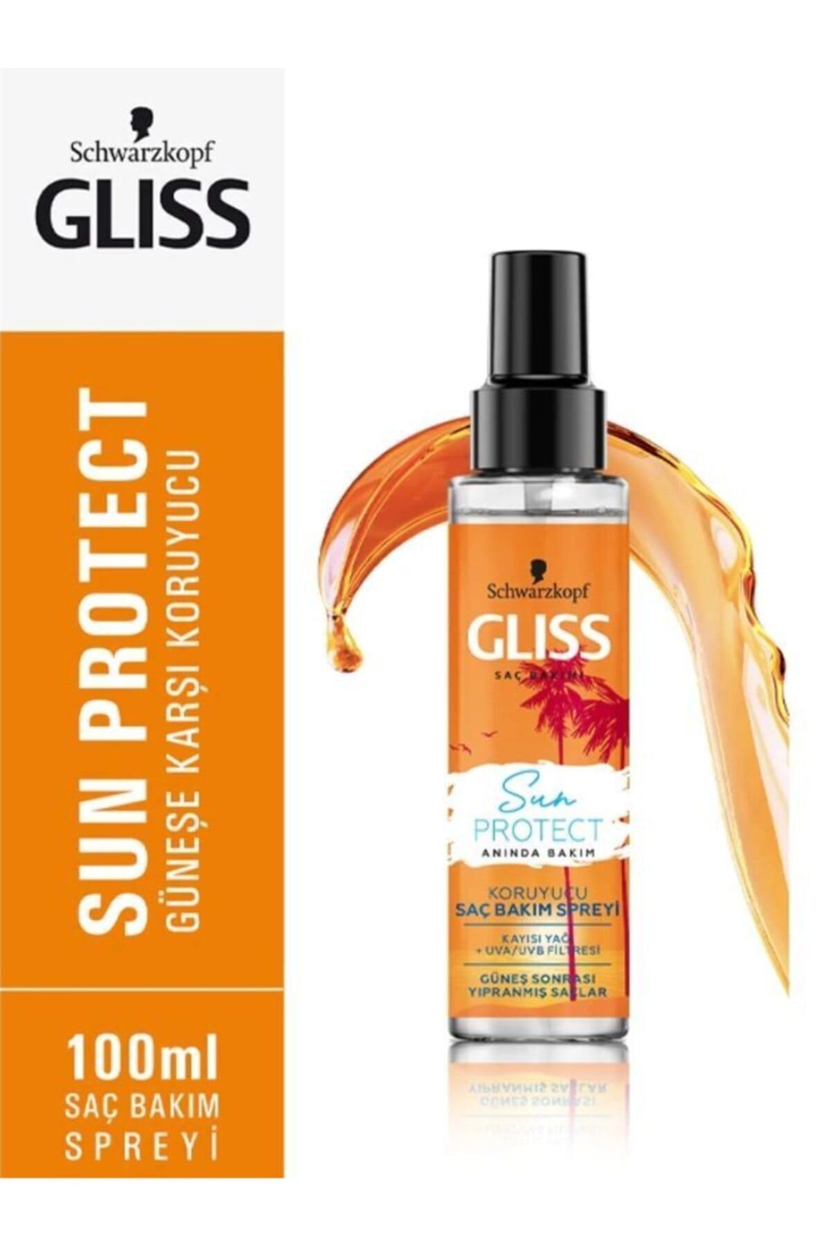 Gliss Sun Protect Koruyucu Saç Bakım Spreyi, 100 ml