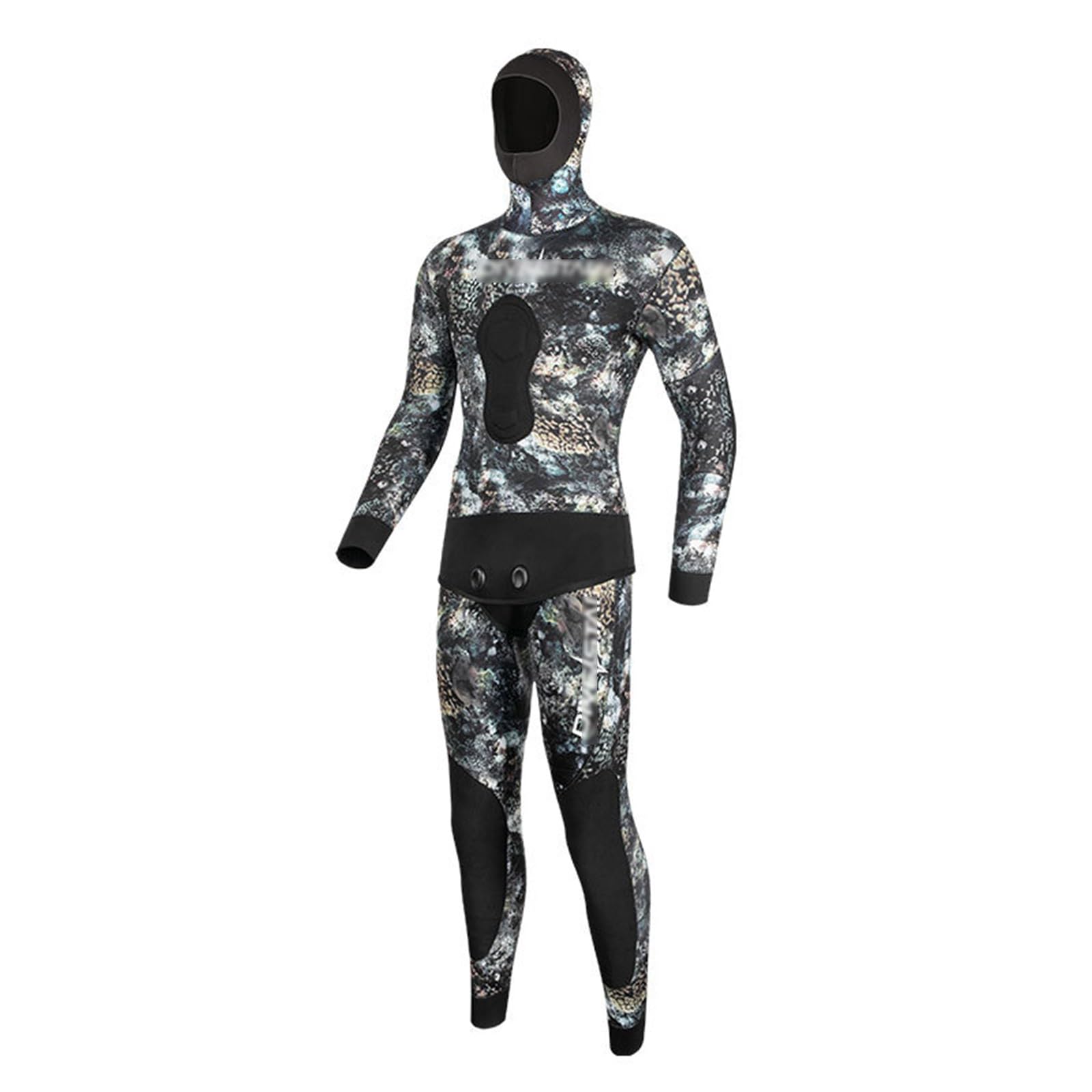 Mute Termiche Mimetiche In Gomma per Uomo E Donna Set Da Pesca Subacquea E Immersioni In Stile Split Da 3 mm/5 mm/7 mm