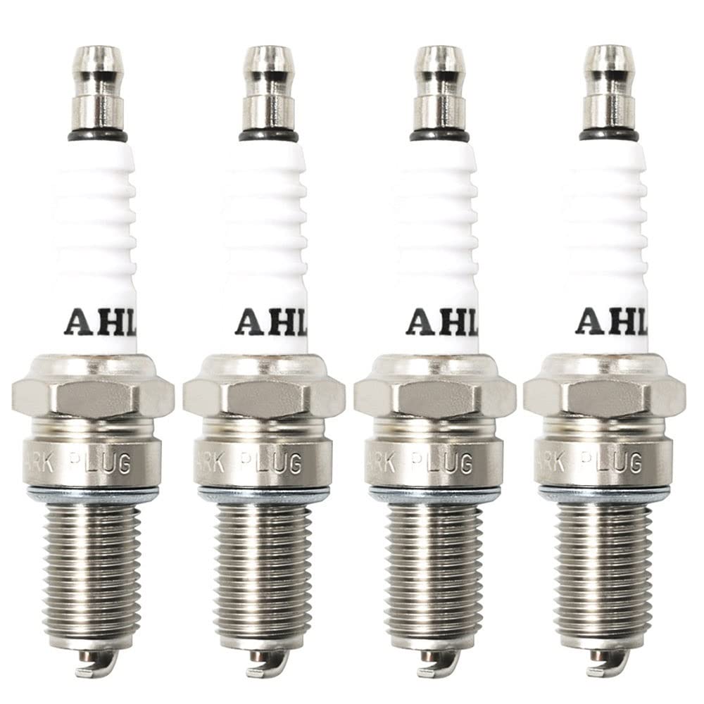 Bujía de Encendido de Repuesto para Motocicleta Compatible con Kawasaki EN400 GPX600R Vulcan 1500 ZG1000A KLF300 GPZ900R KLE400 YXR450 KLX125 D8RTC D8RTI