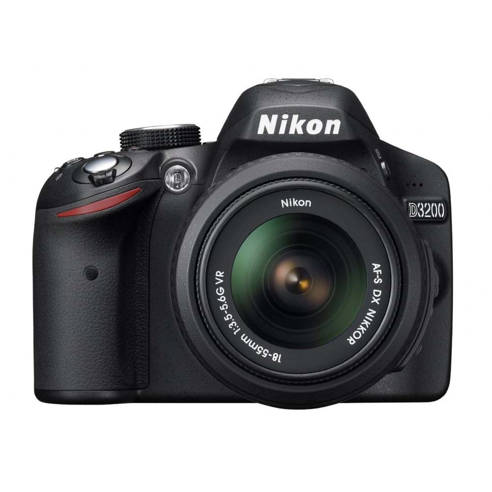 Buy Nikon D3200 Digital SLR Camera (Black) with AF-S DX 18-55mm VR 